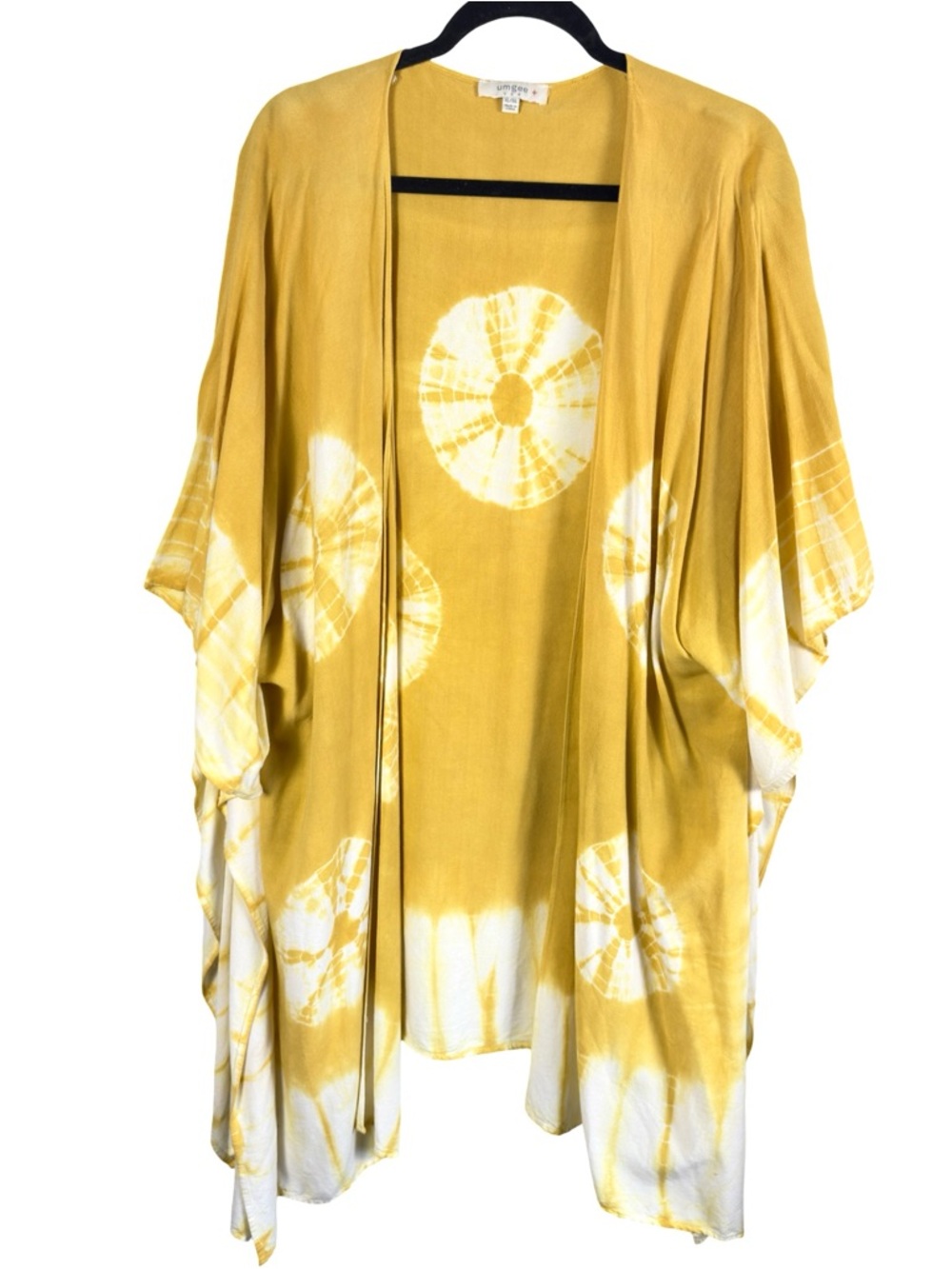 Umgee Tie Dye Kimono Open Front Cardigan XL - Picture 2 of 6